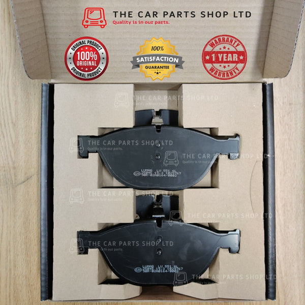 FOR BMW 5 SERIES TOURING 550i M550D F11 2010-17 FRONT BRECK CERAMIC PADS SENSOR