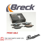 FOR BMW 5 GT 535 XDRIVE 2010-17 BRECK CERAMIC FRONT BRAKE PADS AND SENSOR