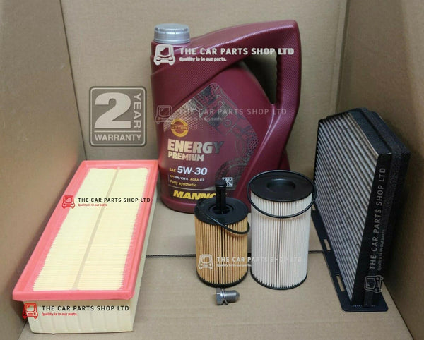 FOR SKODA OCTAVIA 2.0 TDI 04-13 FULL SERVICE KIT ENGINE OIL & OIL AIR CABIN FUEL