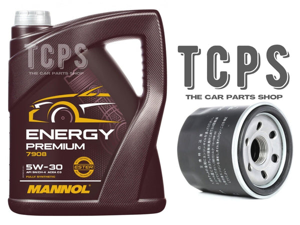 FOR MAZDA 2 1.3 PETROL 2010-2015 SERVICE KIT 5L 5W30 OIL & OIL FILTER KIT