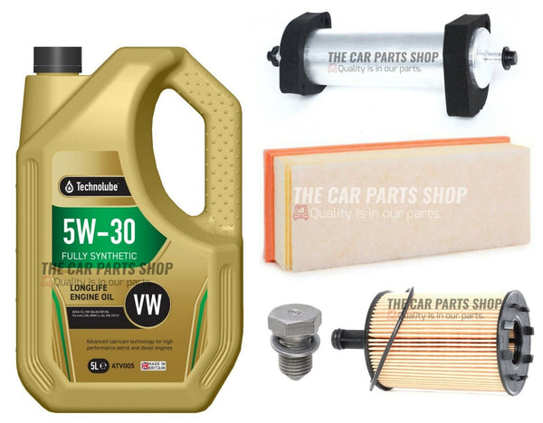 FITS AUDI A4 2.0 TDI ALLROAD 09-16 SERVICE KIT 5L OIL + AIR OIL FUEL BRAND NEW