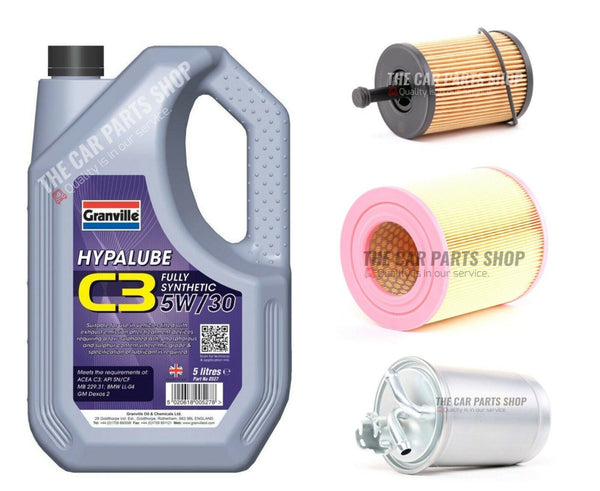 FOR AUDI A6 AVANT 2.0 TDI 2005-2011 SERVICE KIT 5L OIL + AIR OIL FUEL BRAND NEW