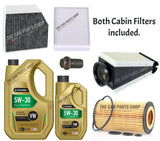 FITS MERCEDES GLC 220D 15-19 SERVICE KIT 6L OIL + OIL AIR & BOTH CABIN FILTERS