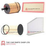 FITS SEAT ALTEA 2.0 TDI 2004> FULL SERVICE FILTER KIT ALL FILTERS SUPPLIED