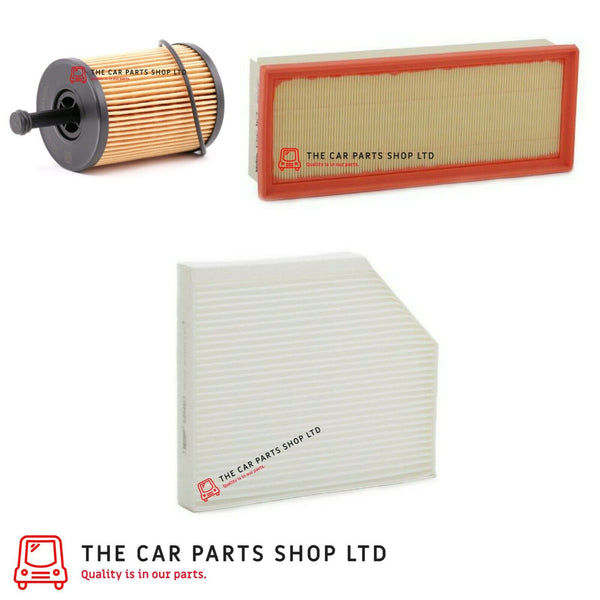 FITS AUDI A4 2.0 TDI ALLROAD 09-16 SERVICE FILTER KIT CABIN AIR AND OIL FILTER