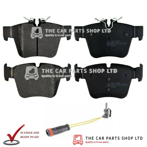 FITS MERCEDES GLC 220D 15-19 REAR AXLE BRAKE PADS + BRAKE WARNING WIRE NEW