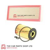 FOR AUDI A3 1.6 TDI 09-13 SERVICE FILTER KIT AIR  AND OIL FILTER ONLY