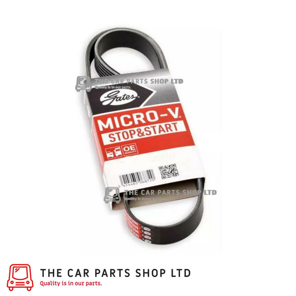 FOR CITROEN DS3 12-15 GATES V-RIBBED BELT AUXILLARY DRIVE BELT PREMIUM QUALITY