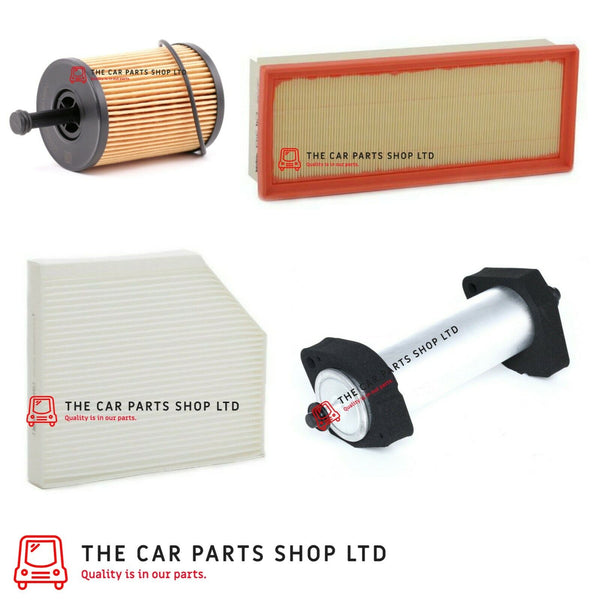 FOR AUDI A5 2.0 TDI 2007-2015 FULL SERVICE FILTER KIT ALL FILTERS ONLY