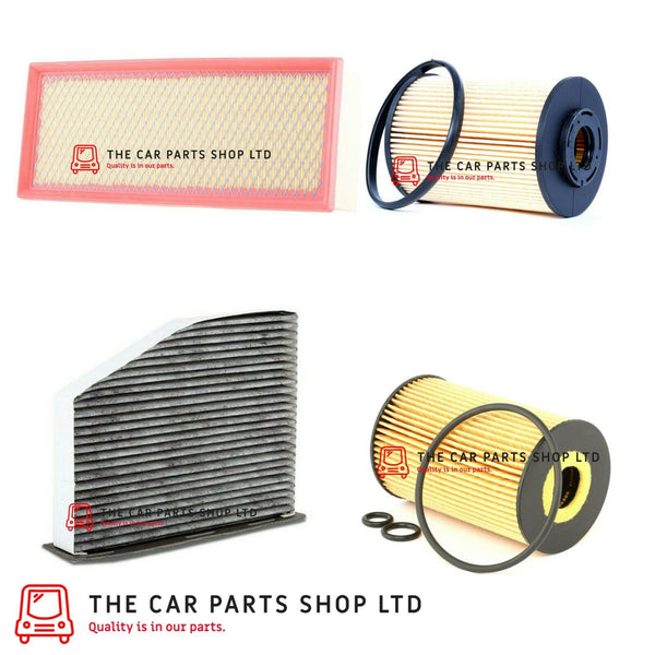 FOR AUDI A3 1.6 TDI 09-13 SERVICE FILTER KIT FUEL AIR CABIN POLLEN AND OIL
