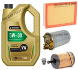 FITS SEAT ALHAMBRA 2.0 TDI SERVICE KIT 5L OIL + AIR OIL & FUEL FILTER