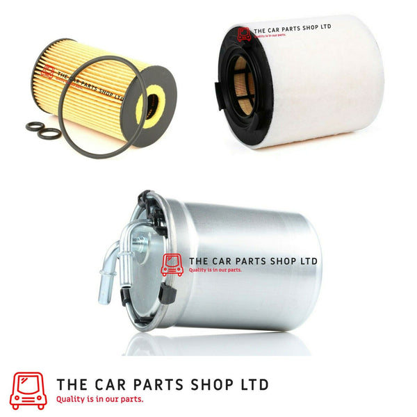 FOR SKODA FABIA 1.6 TDI 2010-2014 SERVICE FILTER KIT OIL AIR FUEL