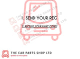 PAINT CODE FINDER - SEND YOUR REG TO FIND YOUR VEHICLES PAINT CODE COLOUR CODE