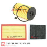 FOR SEAT LEON 2.0 TDI 2012> SERVICE FILTER KIT CABIN OIL AND AIR FILTER