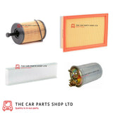 FITS SEAT ALHAMBRA 2.0 TDI FULL SERVICE FILTER KIT ALL FILTERS ONLY