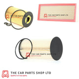 FOR AUDI A3 1.6 TDI 09-13 SERVICE FILTER KIT AIR OIL AND FUEL FILTER