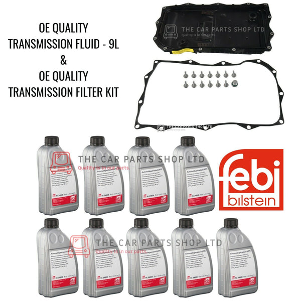 FITS BMW X1 2.0 E84 AUTO TRANSMISSION SERVICE KIT 9L OIL + FILTER KIT + GASKET
