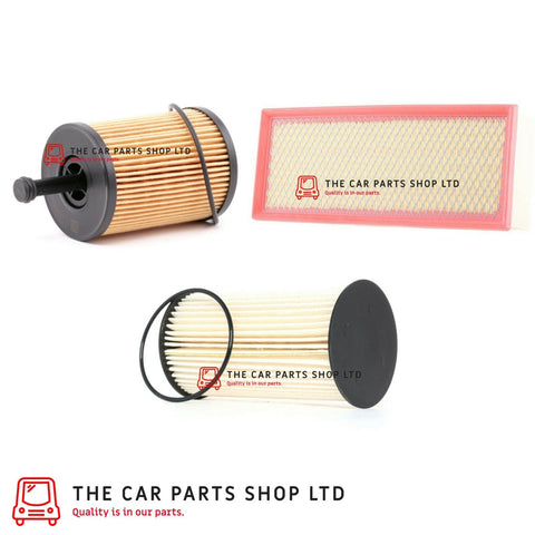 FITS SEAT ALTEA 2.0 TDI 2004> SERVICE FILTER KIT AIR OIL AND FUEL FILTER