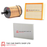FITS AUDI A4 2.0 TDI 07-15 SERVICE FILTER KIT OIL AIR CABIN FILTERS ONLY
