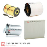 FOR SKODA FABIA 1.6 TDI 2010-2014 FULL SERVICE FILTER KIT FULL KIT 4 FILTERS