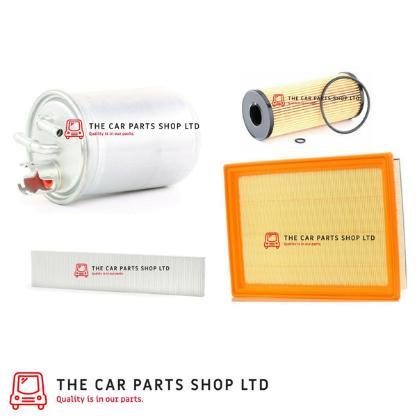 FITS VW SHARAN 1.9 TDI DIESEL 00-10 SERVICE FILTERS KIT FULL KIT