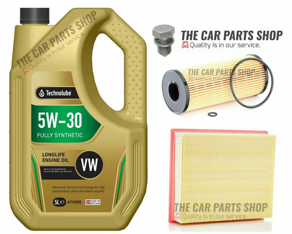 FOR FORD GALAXY 1.9 TDI 1995-2006 SERVICE KIT 5L 5W30 & OIL CABIN AND OIL FILTER