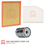 FITS FORD TRANSIT CUSTOM 2.0 2015> SERVICE KIT PACK OIL AIR CABIN FILTER NEW