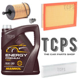 FITS VW SHARAN 1.9 TDI DIESEL 2000-10 SERVICE KIT 5L ENGINE OIL + POLLEN OIL AIR