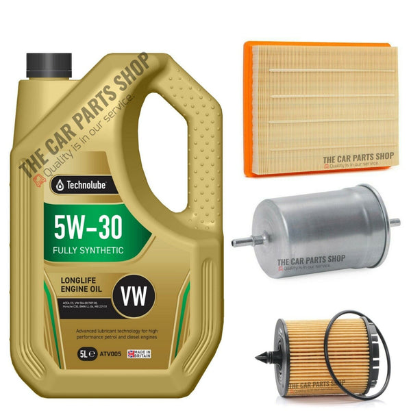 FOR VAUXHALL VECTRA MK2 2.0 2000-2008 SERVICE KIT 5L OIL + OIL AIR FUEL
