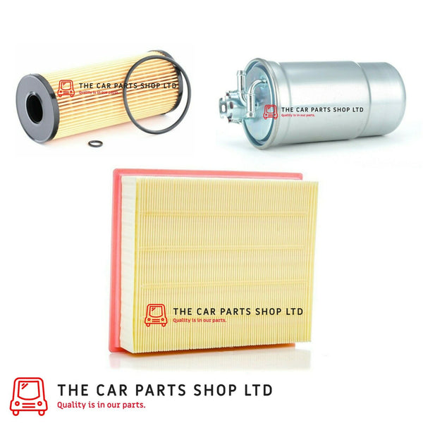 FITS SKODA SUPERB 3U4 1.9 DIESEL 2005-2007 SERVICE FILTER KIT AIR + FUEL + OIL