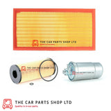 FOR SKODA OCTAVIA MK1 1.9 TDI 96-10 SERVICE FILTERS KIT AIR OIL AND FUEL