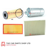 FOR SKODA OCTAVIA MK1 1.9 TDI 96-10 SERVICE FILTERS KIT FUEL OIL AIR CABIN
