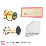 FITS SKODA SUPERB 2.0 TDI 4x4 08-15 SERVICE KIT FUEL AIR OIL CABIN FILTER ONLY