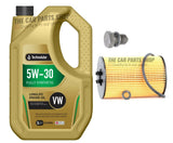 FITS SKODA OCTAVIA 2.0 TDI MK2 04-13 SERVICE KIT 5L OIL 5W30 + OIL FILTER PACK