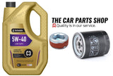 FITS FIAT PUNTO EVO 08-12 SERVICE KIT 5 LITRES ENGINE OIL AND OIL FILTER PACK