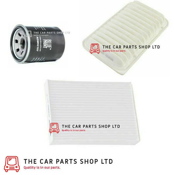 FOR VAUXHALL AGILA B 1.2 PETROL SERVICE FILTER KIT OIL AIR CABIN FILTER