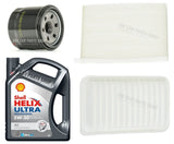 FOR VAUXHALL AGILA B 1.2 PETROL SERVICE KIT 5L OIL & OIL AIR CABIN FILTER NEW