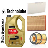 FITS SAAB 9-3 1.9 SERVICE KIT 5L ENGINE OIL & OIL AIR CABIN FILTER QUALITY PARTS