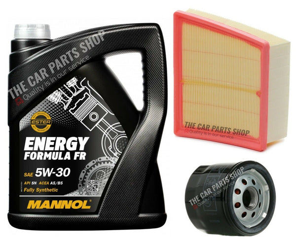 FOR FORD B-MAX 1.6 ZETEC SERVICE KIT 5L 5W30 OIL + OIL AIR FILTER (PETROL MODEL)