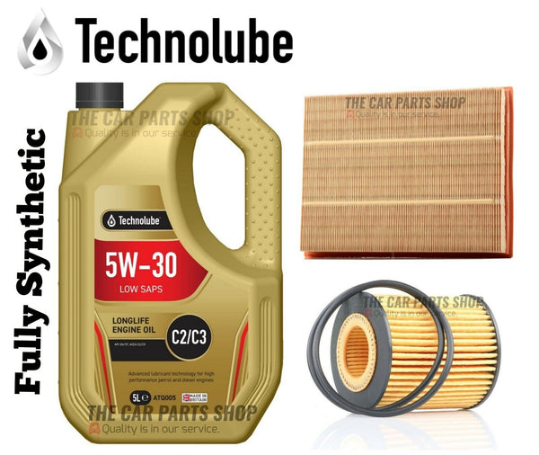 FITS SAAB 9-3 1.9 SERVICE KIT 5L ENGINE OIL & OIL + AIR FILTER SERVICE KIT