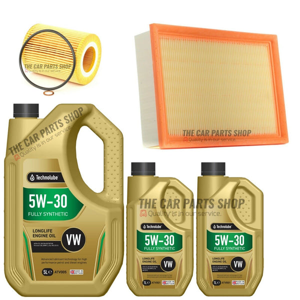 FITS BMW 3 SERIES 320D E46 SERVICE KIT 7L 5W30 OIL & OIL AIR FILTER KIT