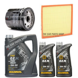 FITS FORD TRANSIT CUSTOM 2.0 V362 SERVICE KIT 7L ENGINE OIL + AIR AND OIL FILTER