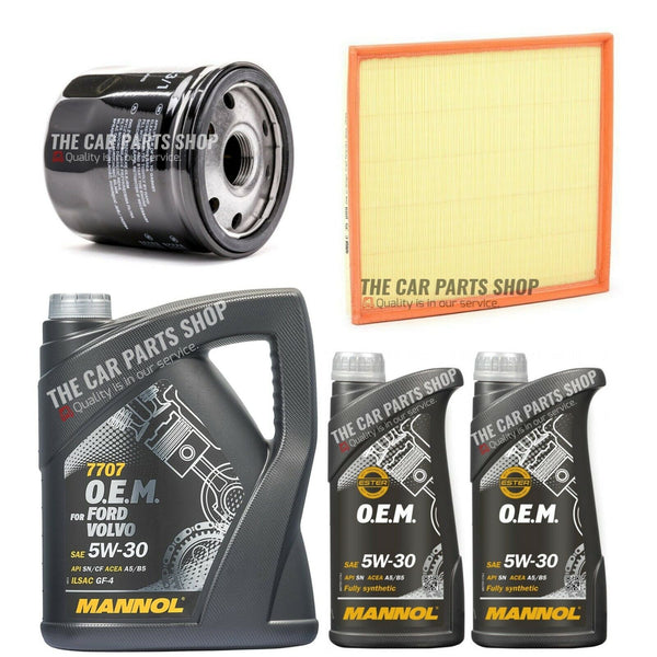 FITS FORD TRANSIT CUSTOM 2.0 V362 SERVICE KIT 7L ENGINE OIL + AIR AND OIL FILTER