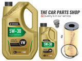 FITS AUDI A6 1.9 TDI (AWX) 05/01-05/05 SERVICE KIT 6L 5W30 OIL & OIL FILTER