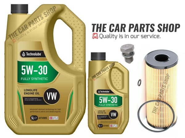 FITS AUDI A6 1.9 TDI (AWX) 05/01-05/05 SERVICE KIT 6L 5W30 OIL & OIL FILTER