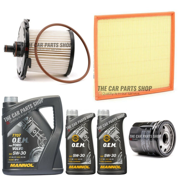 FITS FORD TRANSIT CUSTOM 2.0 V362 SERVICE KIT 7L OIL FUEL AIR & OIL FILTER PACK