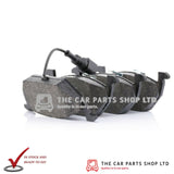 FRONT AXLE BRAKE PADS FOR VW GOLF MK6 2009-2012 PREMIUM BRAND NEW 4 PADS