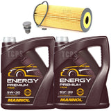 FOR VW CRAFTER MWB LWB 2.5 DIESEL SERVICE KIT 10L ENGINE OIL & OIL FILTER NEW