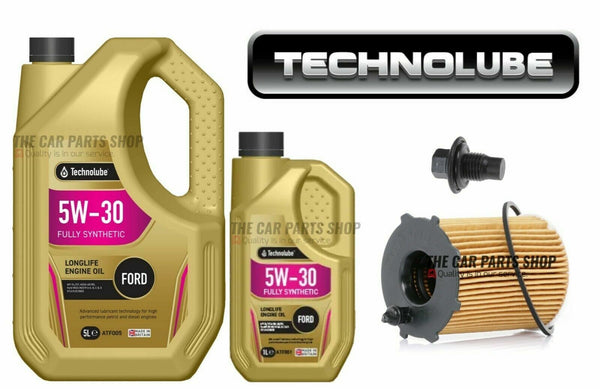 FOR FORD MONDEO MK4 SERVICE KIT 6L ENGINE OIL 5W30 AND OIL FILTER *NEW**