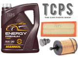 FOR VW PASSAT 2.0 TDI SERVICE KIT 5L ENGINE OIL AND OIL AIR FILTER PREMIUM OIL
